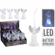 (KAR) KARÁCSONYI FÜGGŐ DEKORÁCIÓ LED ANGYAL 11CM AX5304380 1DB