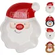 (KAR) KARÁCSONYI TÁL FIGURÁS 18,5CM AZD503280 1DB