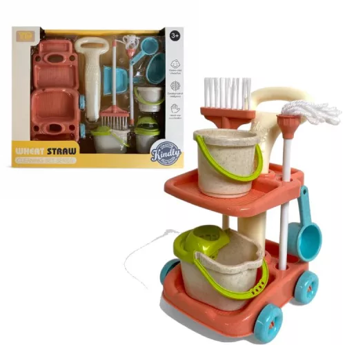 TAKARÍTÓ KÉSZLET VÖDÖR+FELMOSÓ MOP+KIEGÉSZÍTŐK BZ8292 1CS
