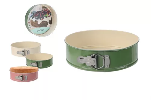 TORTAFORMA KEREK CSATOS KERÁMIA BEVONATOS 24XH6,8CM 170486920 1DB