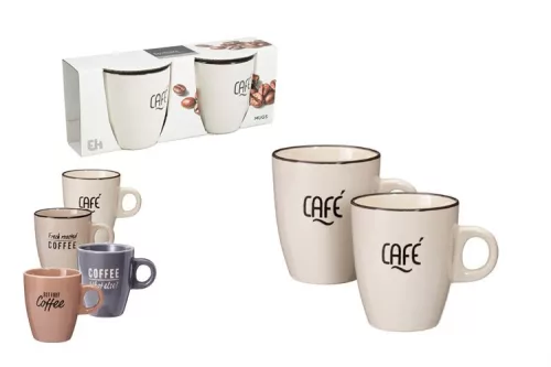 BÖGRE KERÁMIA KÁVÉS 220ML Q99000330 2DB
