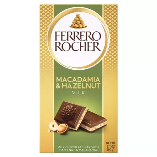 FERRERO ROCHER TÁBLACSOKOLÁDÉ MAKADÁMIA 90G