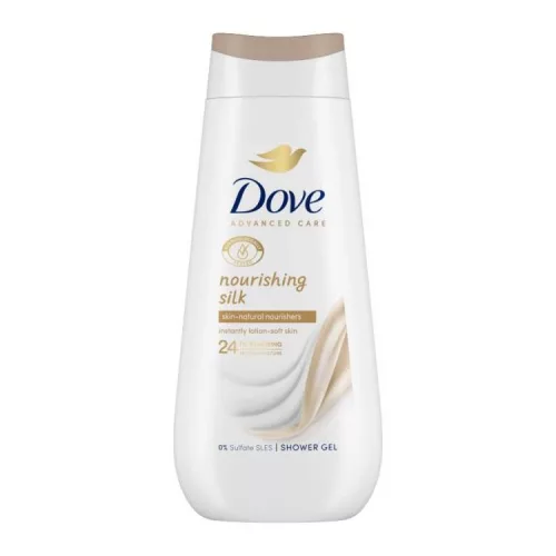 DOVE ADVANCED CARE TUSFÜRDŐ NOURISHING SILK 225ML