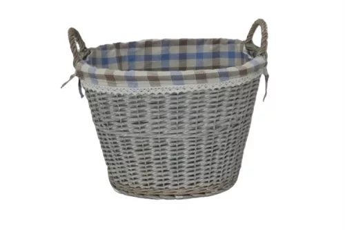 VESSZŐ SZENNYESTARTÓ KEREK TEXTILES 43X32CM 68-SZT-41 1DB