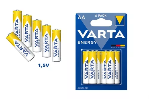 VARTA ENERGY ELEM CERUZA ALKÁLI AA 6DB