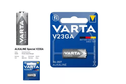 VARTA RIASZTÓELEM ALKÁLI V23GA 1DB