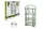 GREENHOUSE MELEGHÁZ 3SZINTES 50X45XH105CM CE7000160 1DB