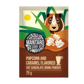 MANTARO FORRÓ CSOKOLÁDÉ KARAMELLÁS POPCORN 25G