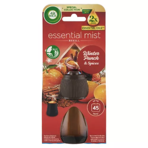 AIRWICK AROMA DIFFÚZOR UTÁNTÖLTŐ GYÜMÖLCSÖS TÉLI PUNCS 20ML