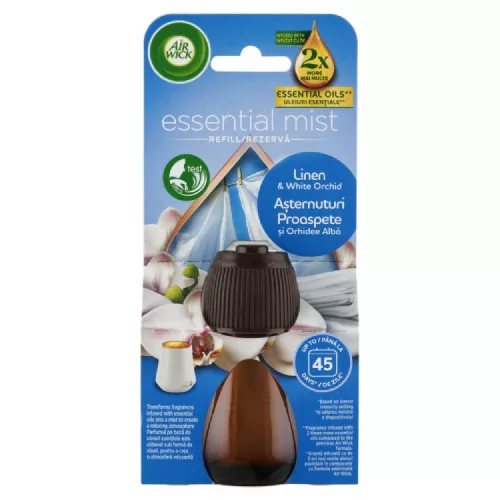 AIRWICK AROMA DIFFÚZOR UTÁNTÖLTŐ PAMUT-FEHÉR ORCHIDEA  20ML