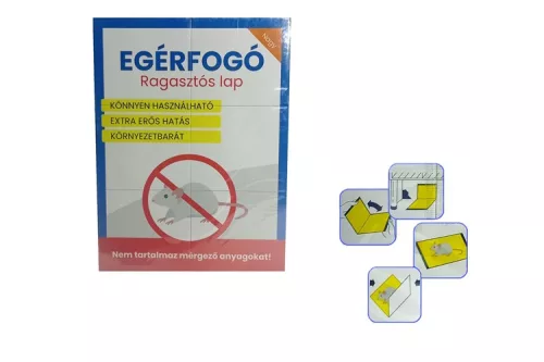 EGÉR-ROVARFOGÓ RAGASZTÓS LAP NAGY 26X19,5CM 1DB
