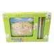 PUZZLE KÉSZLET SZÍNEZŐS 6DB 25X17CM KR3009 1CS