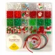 GYÖNGY KARKÖTŐ KÉSZÍTŐ KARÁCSONYI 20X20CM KR4109 1DB