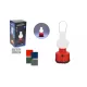 KEMPING LÁMPA LED SZÍNES 8X8X16,5CM CY8001960 1DB