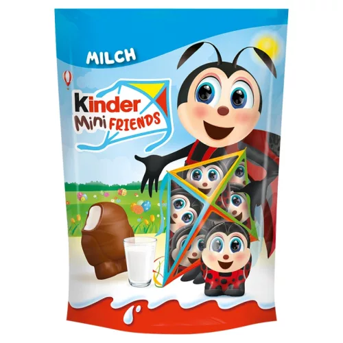 (KAR) KINDER MINI FRIENDS CSOKOLÁDÉ TEJKRÉMES 122G