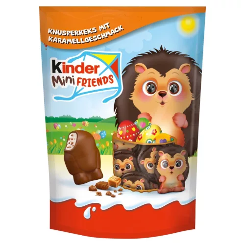 (KAR) KINDER MINI FRIENDS CSOKOLÁDÉ TEJKARAMELLÁS 122G