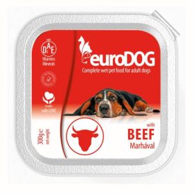 EURODOG KUTYAELEDEL MARHA ALU 300G