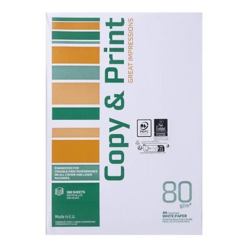 COPY & PRINT MÁSOLÓPAPÍR A/4 80G 500LAP