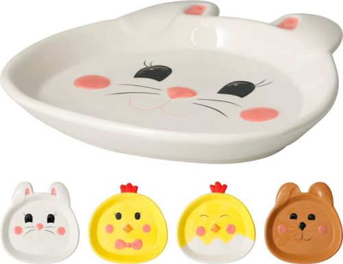 (HÚSV) TÁNYÉR ÁLLATOS 19X18,3X2,8CM PLX000610 1DB