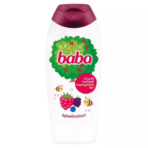 BABA TUSFÜRDŐ GYÜMÖLCSÖSKERT BOGYÓSGYÜMÖLCS 400ML