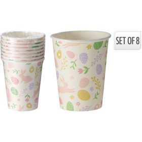 (HÚSV) HÚSVÉTI PAPÍRPOHÁR 250ML 8DB 170497110 1CS