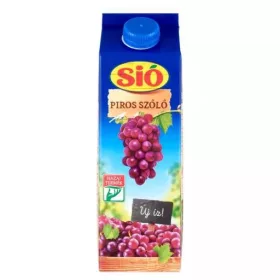 SIÓ GYÜMÖLCSITAL PIROS SZŐLŐ 20% 1L