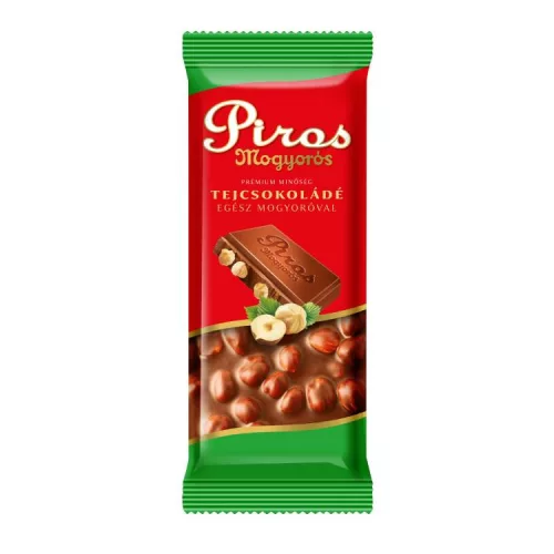PIROS MOGYORÓS CSOKOLÁDÉ TEJ 70G