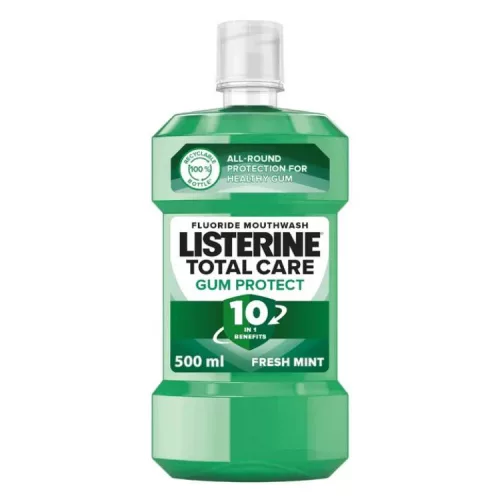 LISTERINE SZÁJVÍZ TOTAL CARE GUM PROTECT FRESH MINT 500ML