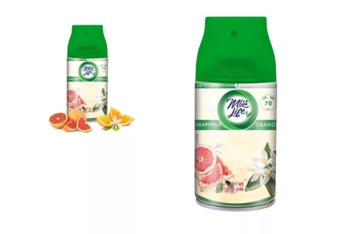 MISS LIFE LÉGFRISSÍTŐ UTÁNTÖLTŐ KÉSZÜLÉKHEZ GRAPEFRU.-ORANGE FLOW.250ML