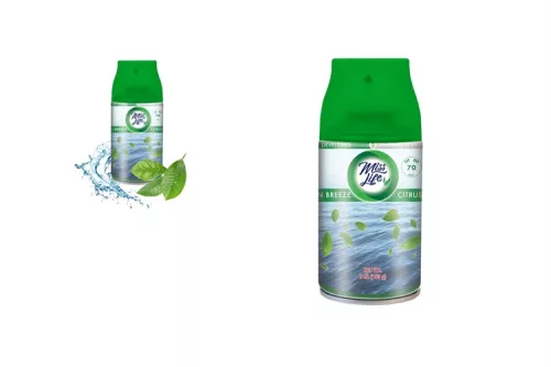 MISS LIFE LÉGFRISSÍTŐ UTÁNTÖLTŐ KÉSZÜLÉKHEZ OCEAN BRE.-CITRU.LEAF 250ML