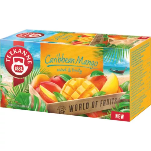 TEEKANNE WOF GYÜMÖLCSTEA CARIBBEAN MANGÓ 45G