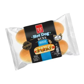 BRIOCHE HOT-DOG KIFLI 4 DB-OS 250G