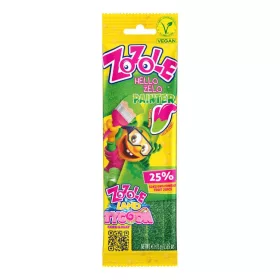   ZOZOLE GUMICUKOR EXTRA SAVANYÚ ZÖLD SZÍNŰ NYELVFESTŐS 75G