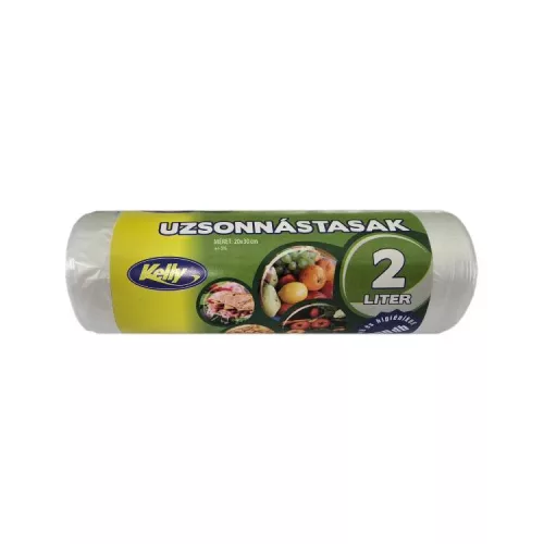 KELLY UZSONNÁS TASAK ROLLOS 2L 200X300 100DB