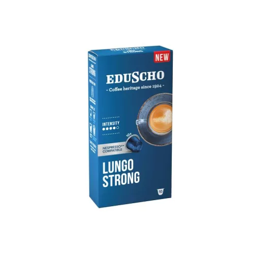 EDUSCHO LUNGO STRONG KÁVÉKAPSZULA NESPRESSO KOMPATIBILIS 10DB