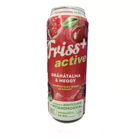 FRISS+ ACTIVE SÖR GRÁNÁTALMA MEGGY DOBOZOS 0% DRS 500ML