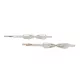 HULLÁMCSAT STRASSZOS 6,5CM 830918 2DB