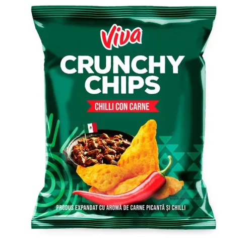 VIVA CRUNCHY CHIPS CHILI 50G
