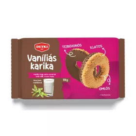 DETKI VANÍLIÁS KARIKA TEJBEVONÓVAL 150G