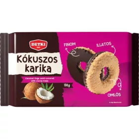 DETKI KÓKUSZOS KARIKA ÉTBEVONÓVAL 150G