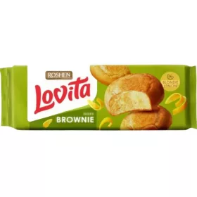 LOVITA BLONDIE BROWNIE TEASÜTEMÉNY CITROMOS 152G