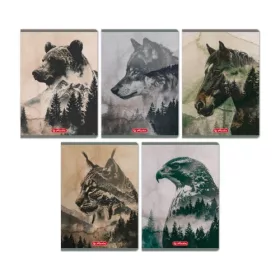 HERLITZ FÜZET A/5 20-32 SIMA INTO THE WILD 1DB