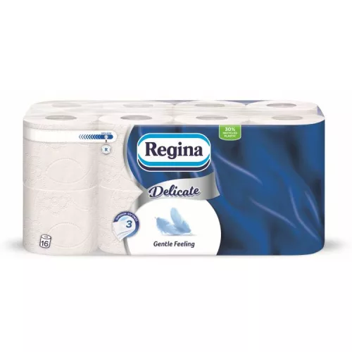 REGINA DELICATE GENTLE WC PAPÍR ILLATMENTES 3RÉTEGŰ 16TEK