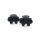 KARMOS CSAT FEKETE LEPKE 3CM 810832 2DB