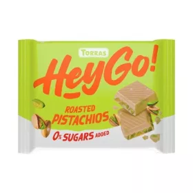 TORRAS HEY GO FEHÉRCSOKOLÁDÉ PISZTÁCIA 60G