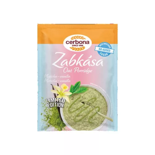 CERBONA ZABKÁSA LIMITÁLT MATCHA-VANÍLIA 50G