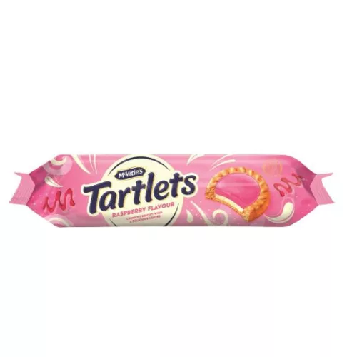 MCVITIES TARTLETS KEKSZ TÖLTÖTT MÁLNÁS 100G