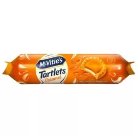 MCVITIES TARTLETS KEKSZ TÖLTÖTT KARAMELLÁS 100G
