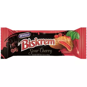 MCVITIES BISKREM KEKSZ TÖLTÖTT MEGGYES 80G