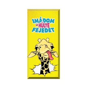 IMÁDOM A HÜLYE FEJEDET TÁBLÁS CSOKOLÁDÉ 90G